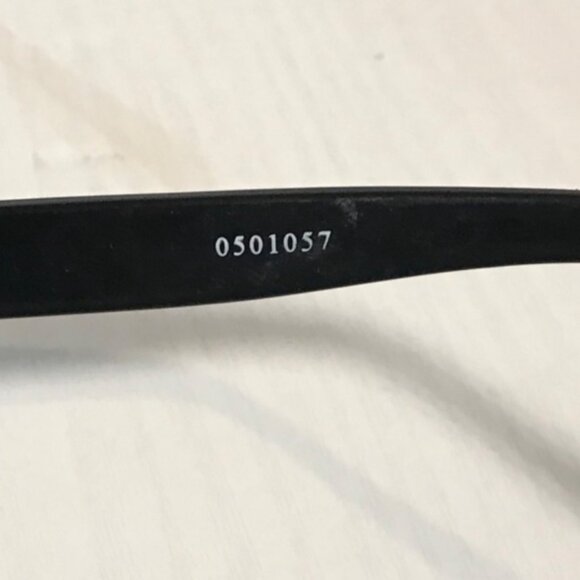 Blade Black Wraparound Sunglasses Smoke Lenses Eye Logo 0501057 Y2K - Picture 3 of 8